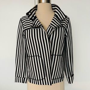 Worth black and white striped jacket